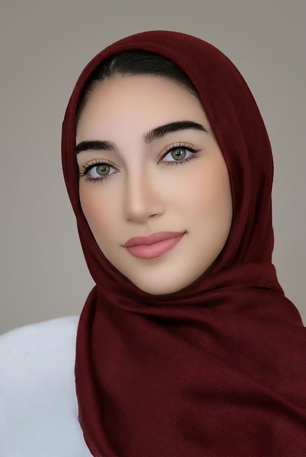 Luxury Light Hijab-Maroon