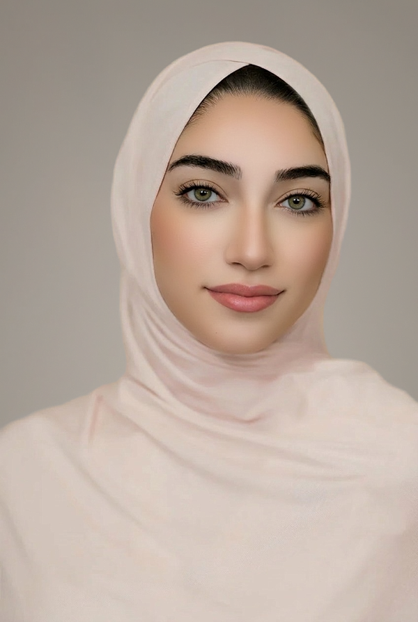 Criss Cross Instant Jersey Hijab-Ivory