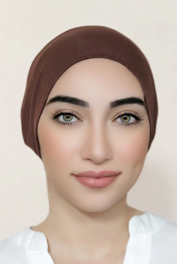 Seamless Tube Underscarf-Russet