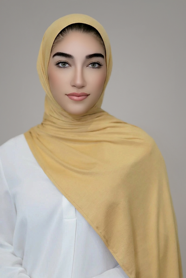 Instant Jersey Hijab-Nude