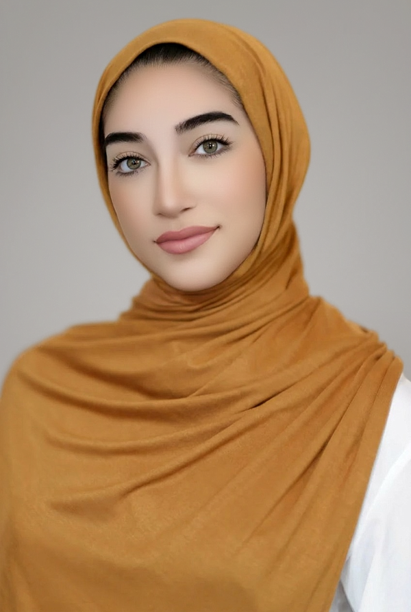 Luxury Jersey Hijab-Honey Brown