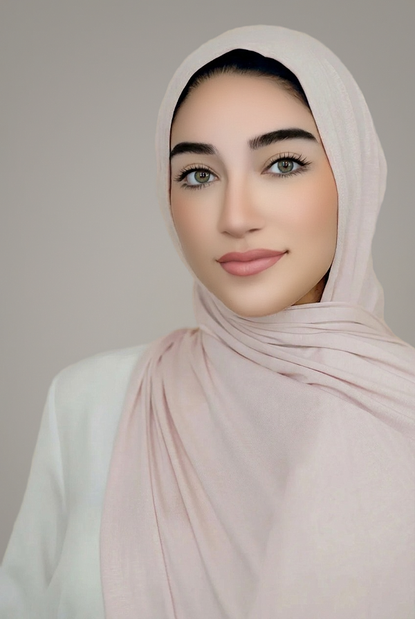 Luxury Jersey Hijab-Ivory