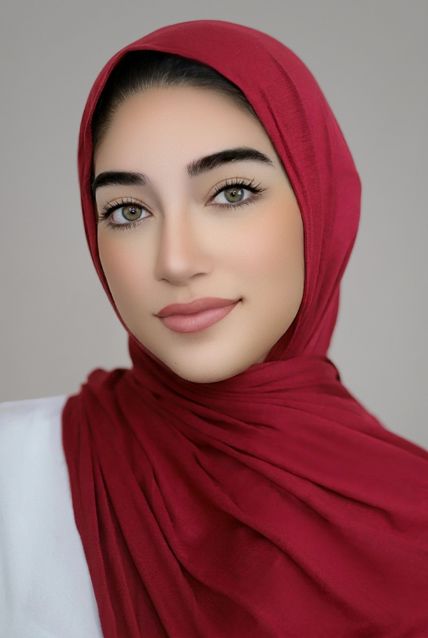 Luxury Jersey Hijab-Maroon