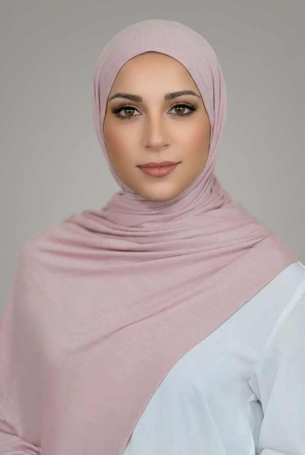 Luxury Jersey Hijab-Rose PInk