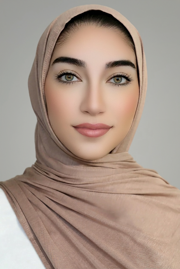 Luxury Jersey Hijab-Taupe