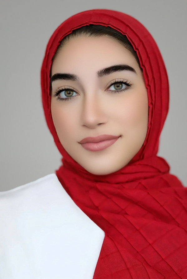 All Boxed Up Light Hijab-Red