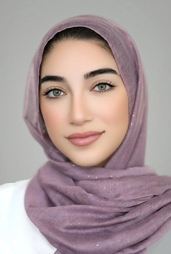 Gold Dust Light Hijab-Mauve