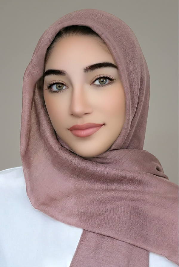 Luxury Light Hijab-Dark Mauve