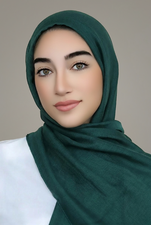 Luxury Light Maxi Hijab-Emerald Green