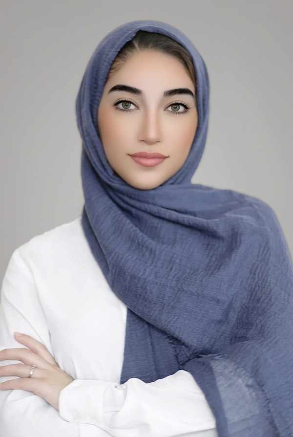 Premium Cotton Light Hijab-Denim