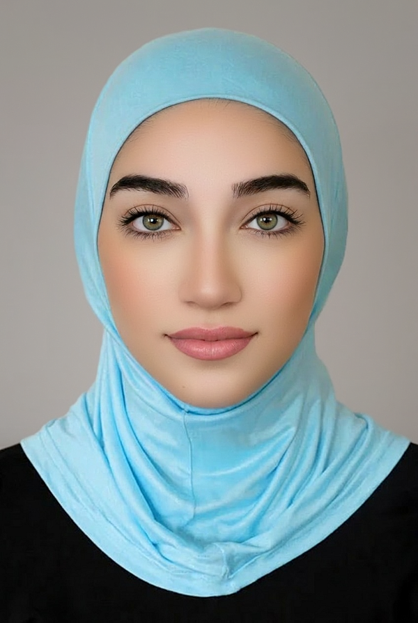 Full Underscarf Jersey-Light Blue