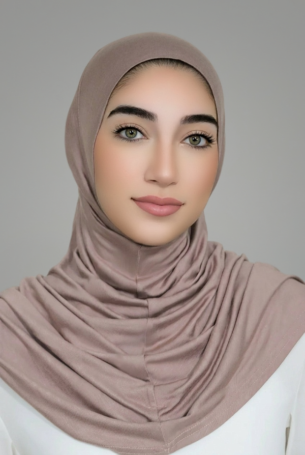 Jersey One Piece Amira Hijab-Dusty Plum