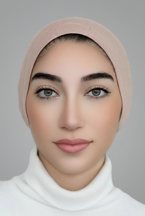 Chiffon Hijab Set-Almond