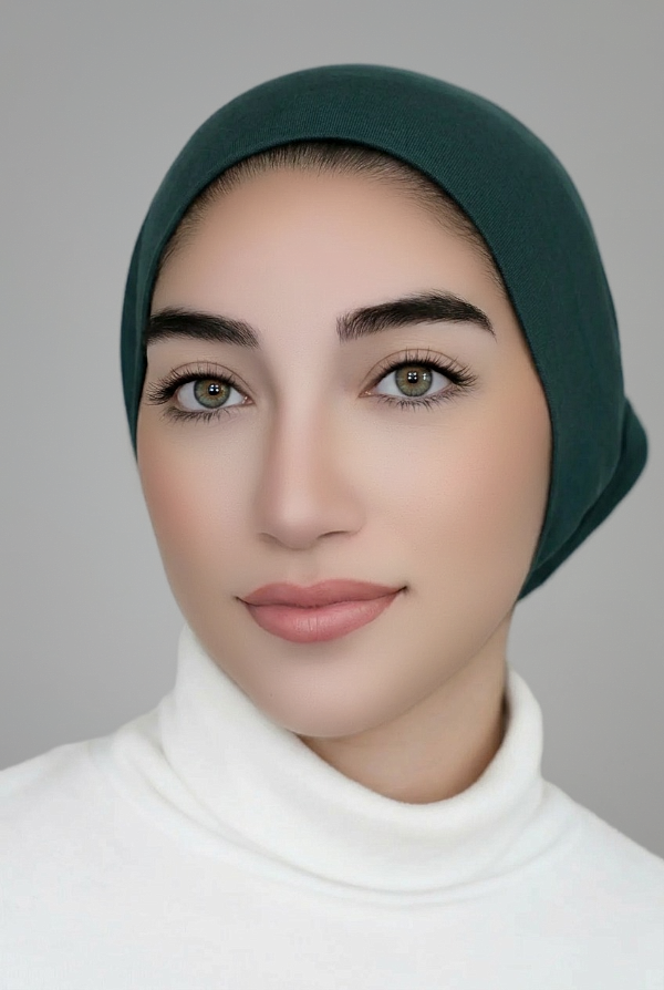 Chiffon Hijab Set-Emerald