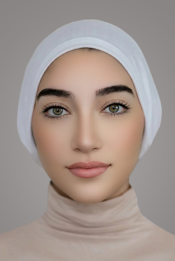 Hijab Cap-White