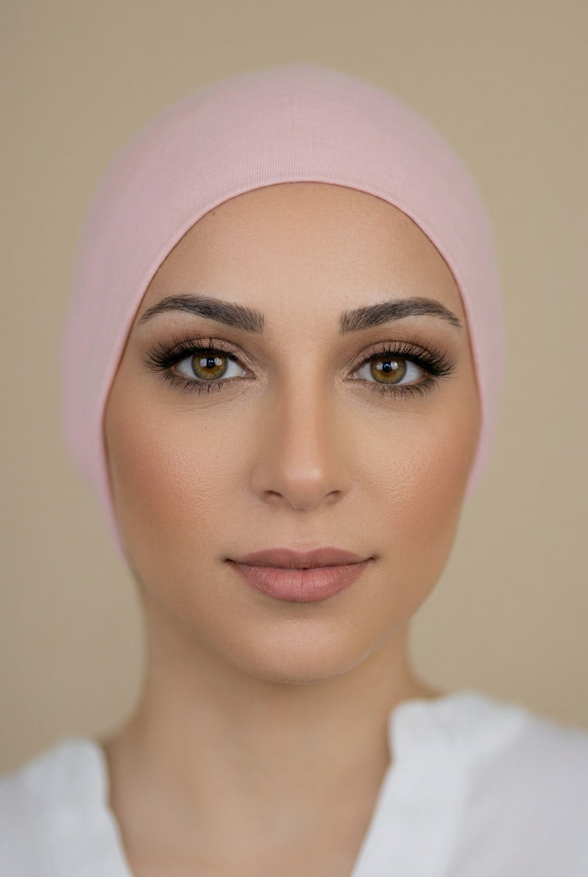 Bonnet Underscarf-Pink