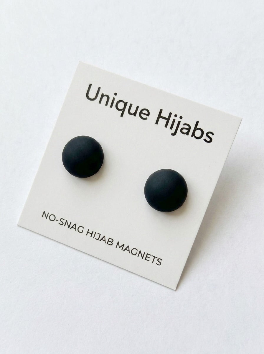 Hijab Magnets-Black Matte