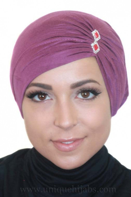 Tube Underscarf Diamond-Purple