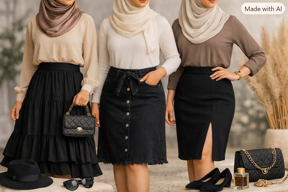 Black Skirts For Women
