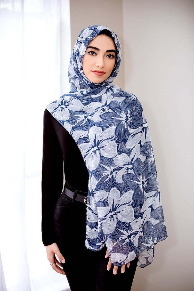 Printed Chiffon Hijabs