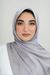 Textured Satin Hijab-Gray
