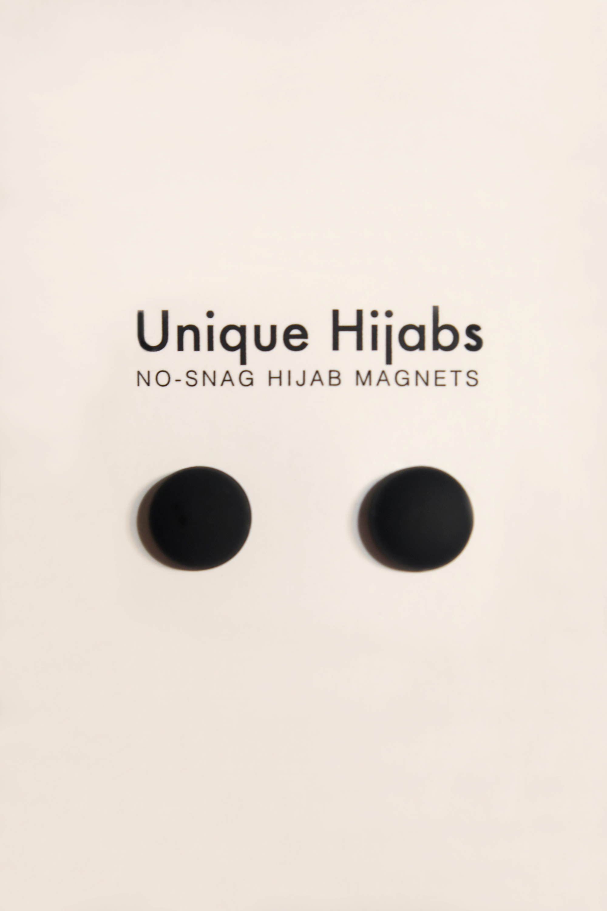 Hijab Magnets-Black Matte