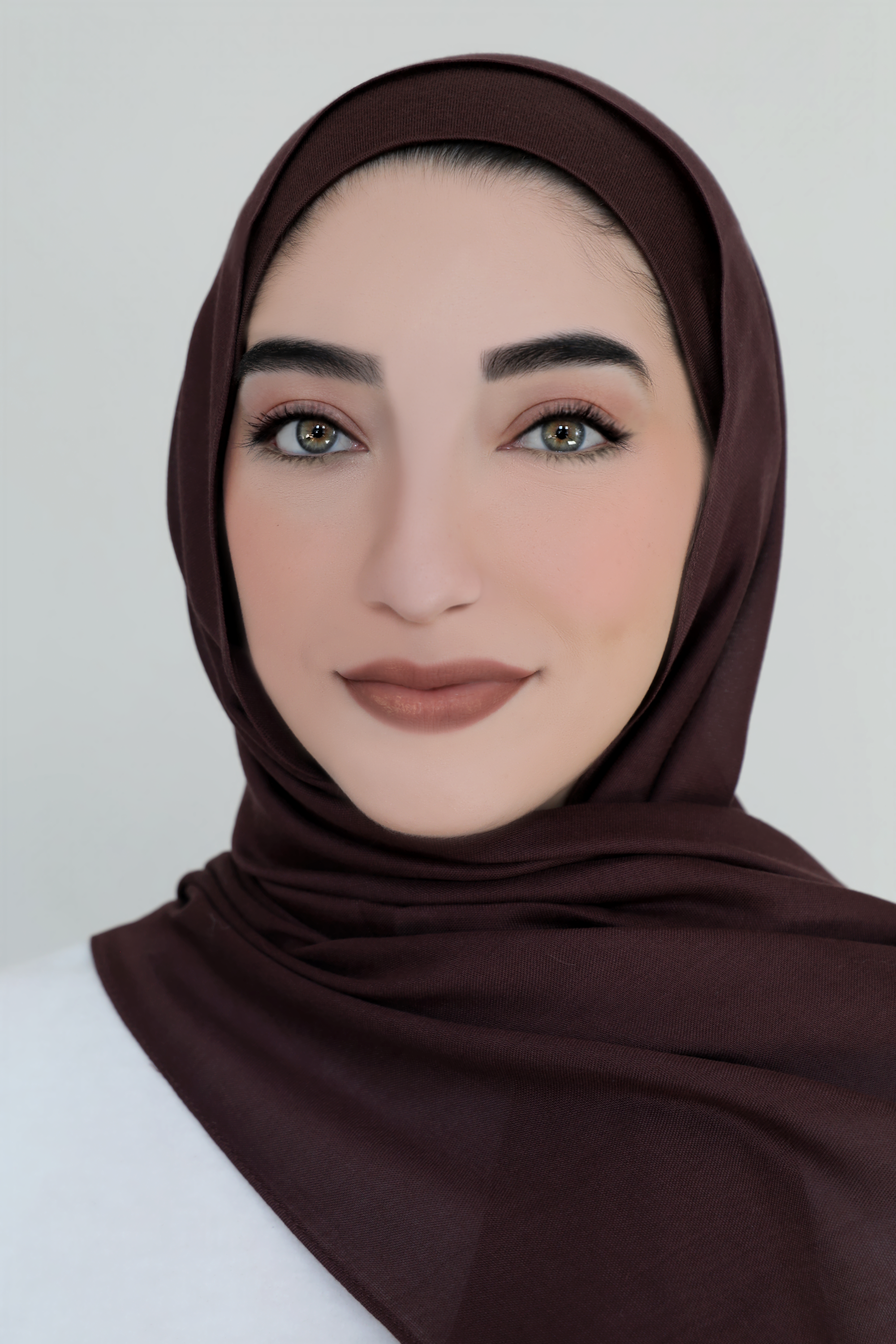Modal Hijab Set-Chocolate