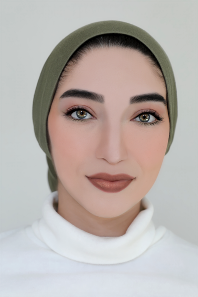 Modal Hijab Set-Olive