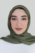 Modal Hijab Set-Olive