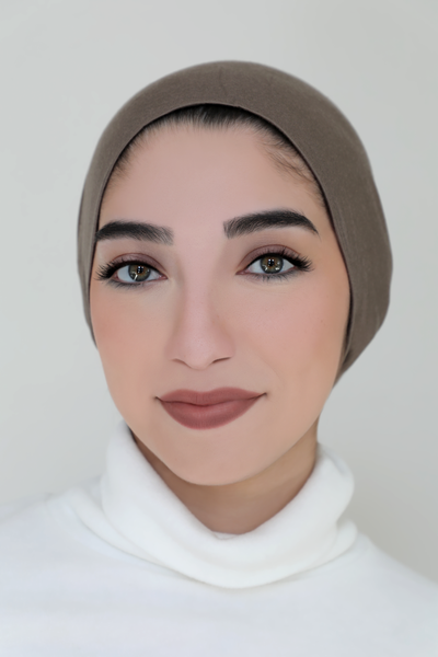 Modal Hijab Set-Taupe