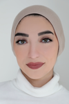 Modal Hijab Set-Beige