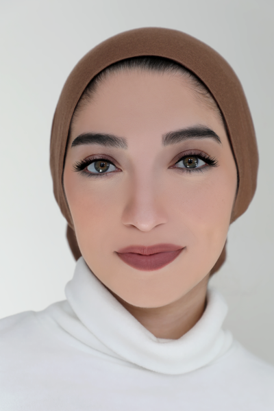 Modal Hijab Set-Chestnut
