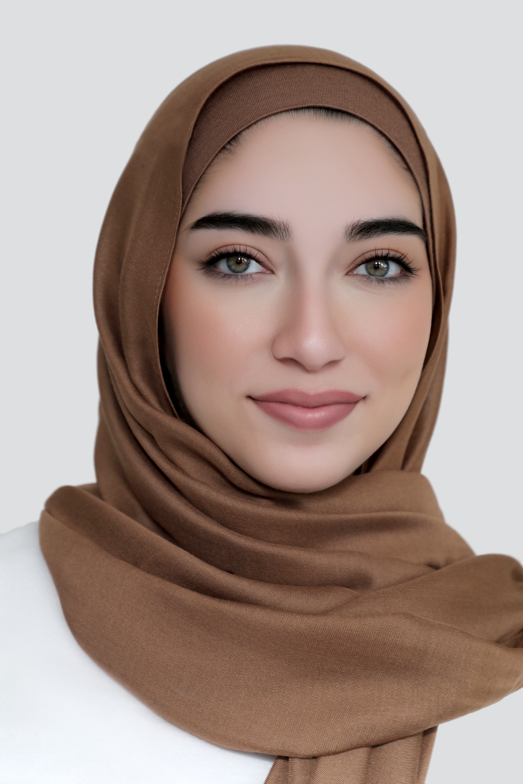 Modal Hijab Set-Chestnut