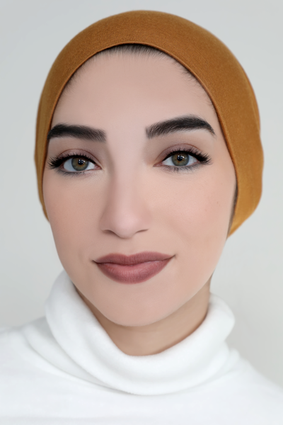 Modal Hijab Set-Honey Brown