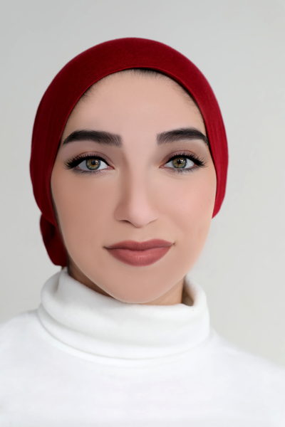 Modal Hijab Set-Maroon