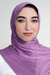 Small Shimmer Jersey Hijab-Orchid
