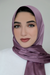 Thick Satin Hijab-Lavender