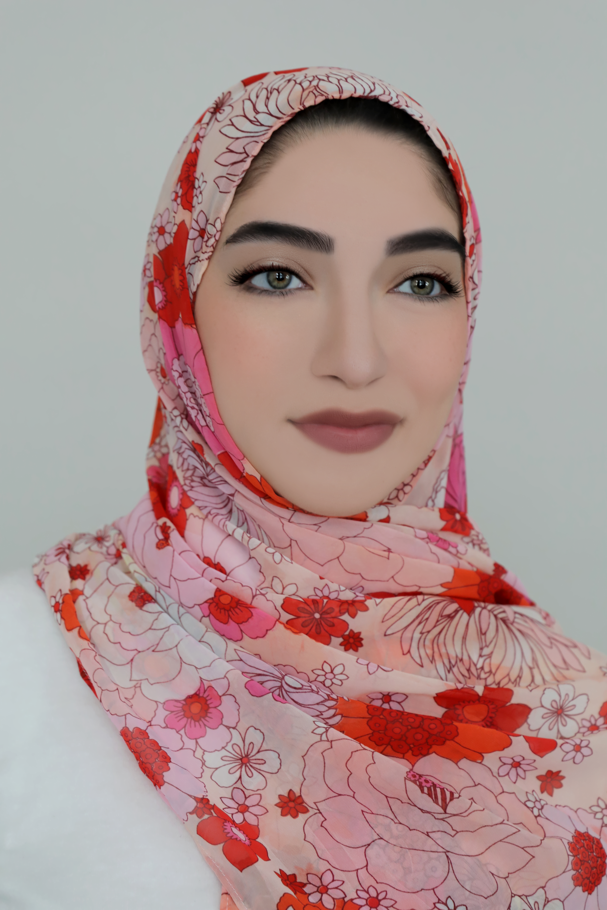 Precious Floral Signature Chiffon Hijab