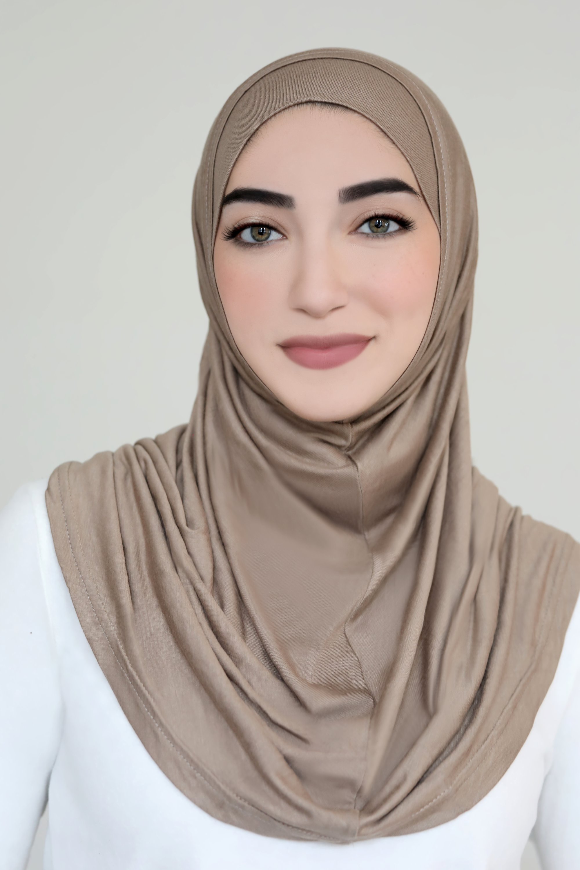 Jersey Two Piece Amira Hijab-Taupe