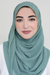 Jewel Border Chiffon Hijab-Ocean