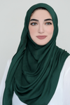 Classic Modal Hijab-Emerald