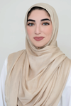 Classic Modal Hijab-Beige