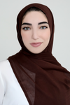 Classic Modal Hijab-Brown