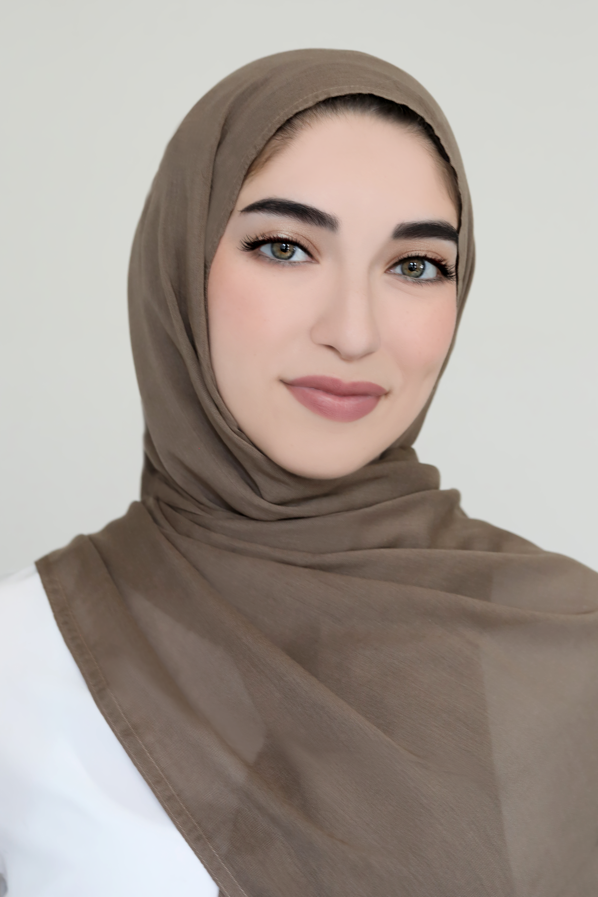 Classic Modal Hijab-Taupe