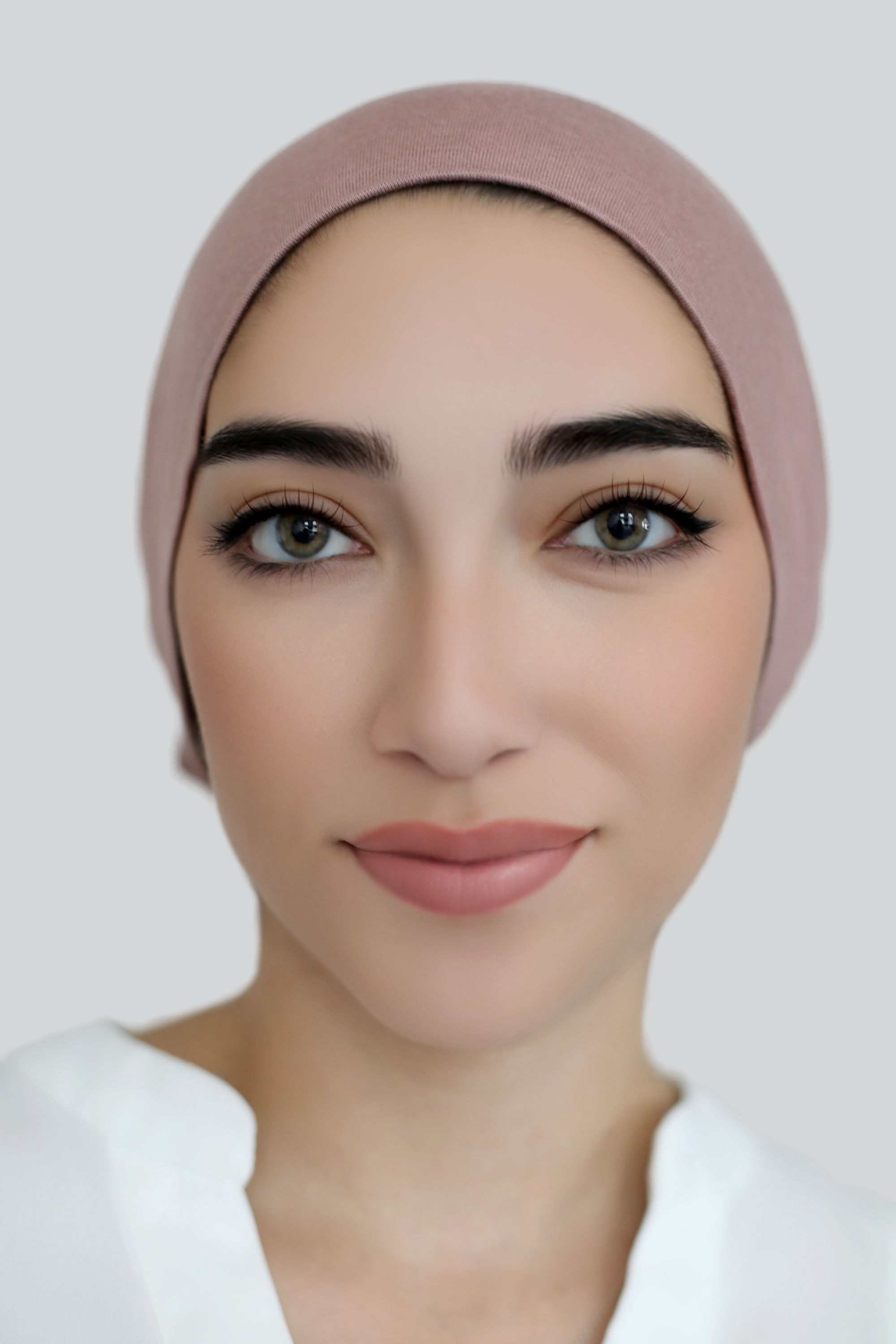 Chiffon Hijab Set-Dusty Rose
