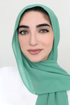 Basic Chiffon Hijab-Jade