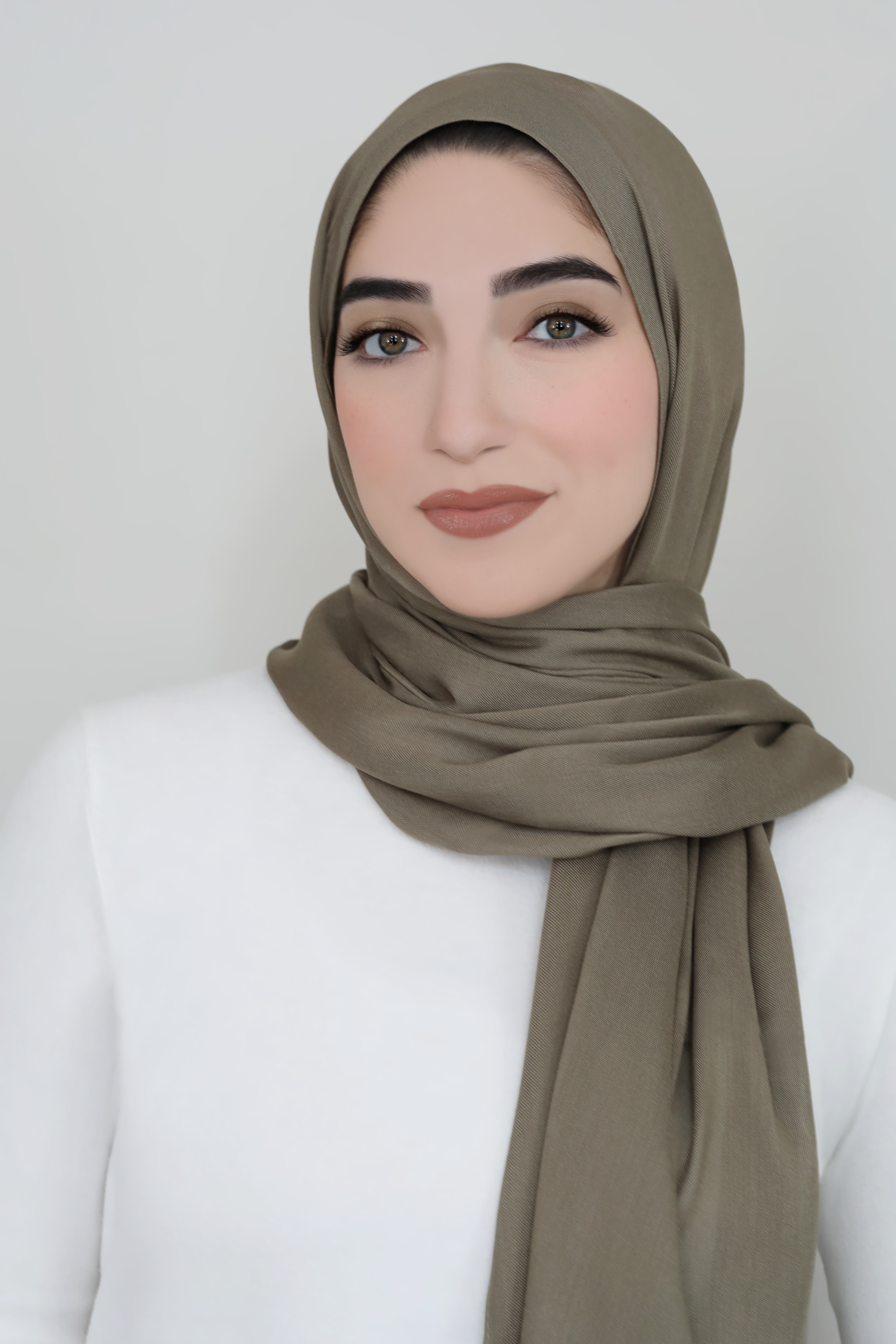 Essential Modal Hijab-Olive