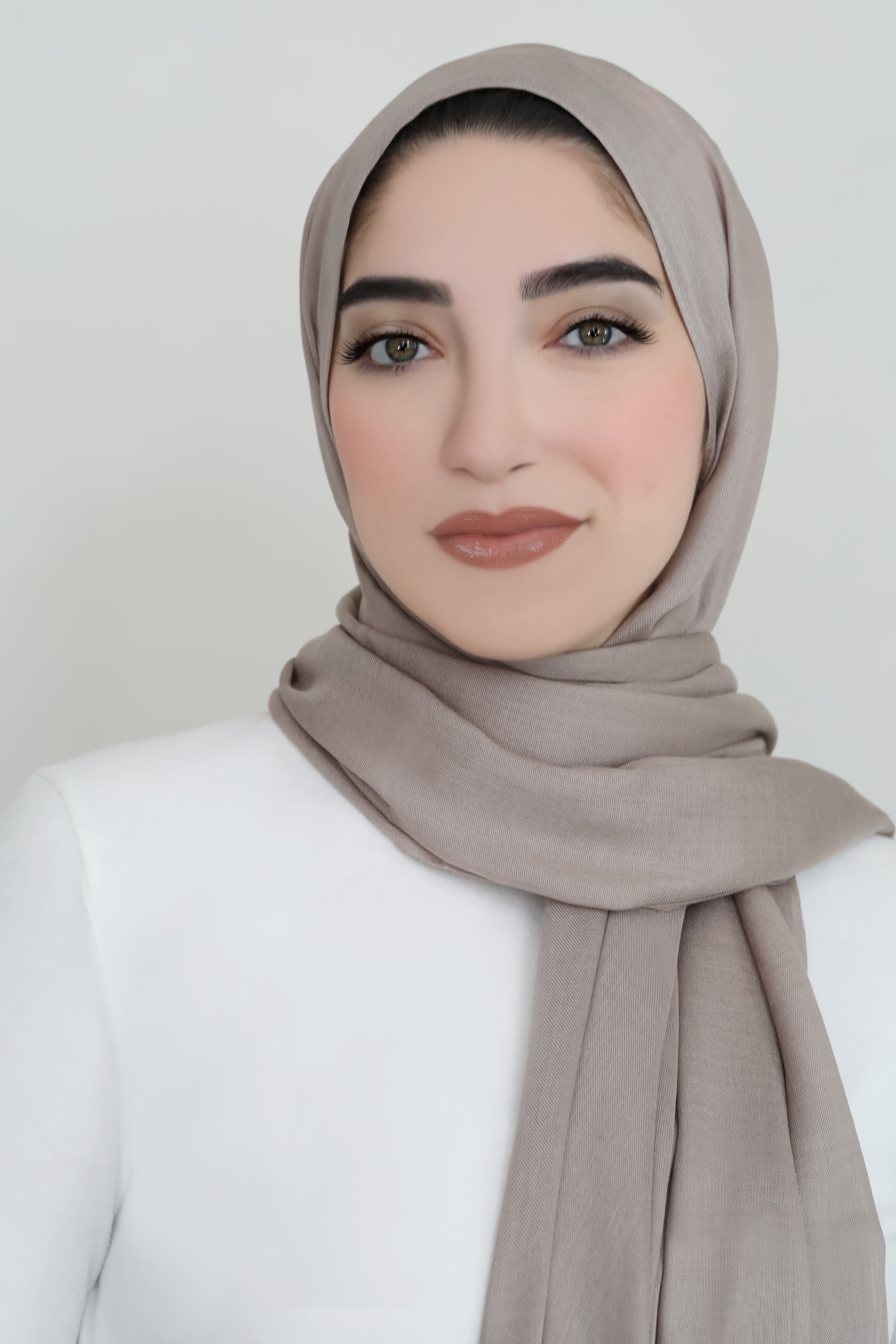 Essential Modal Hijab-Taupe