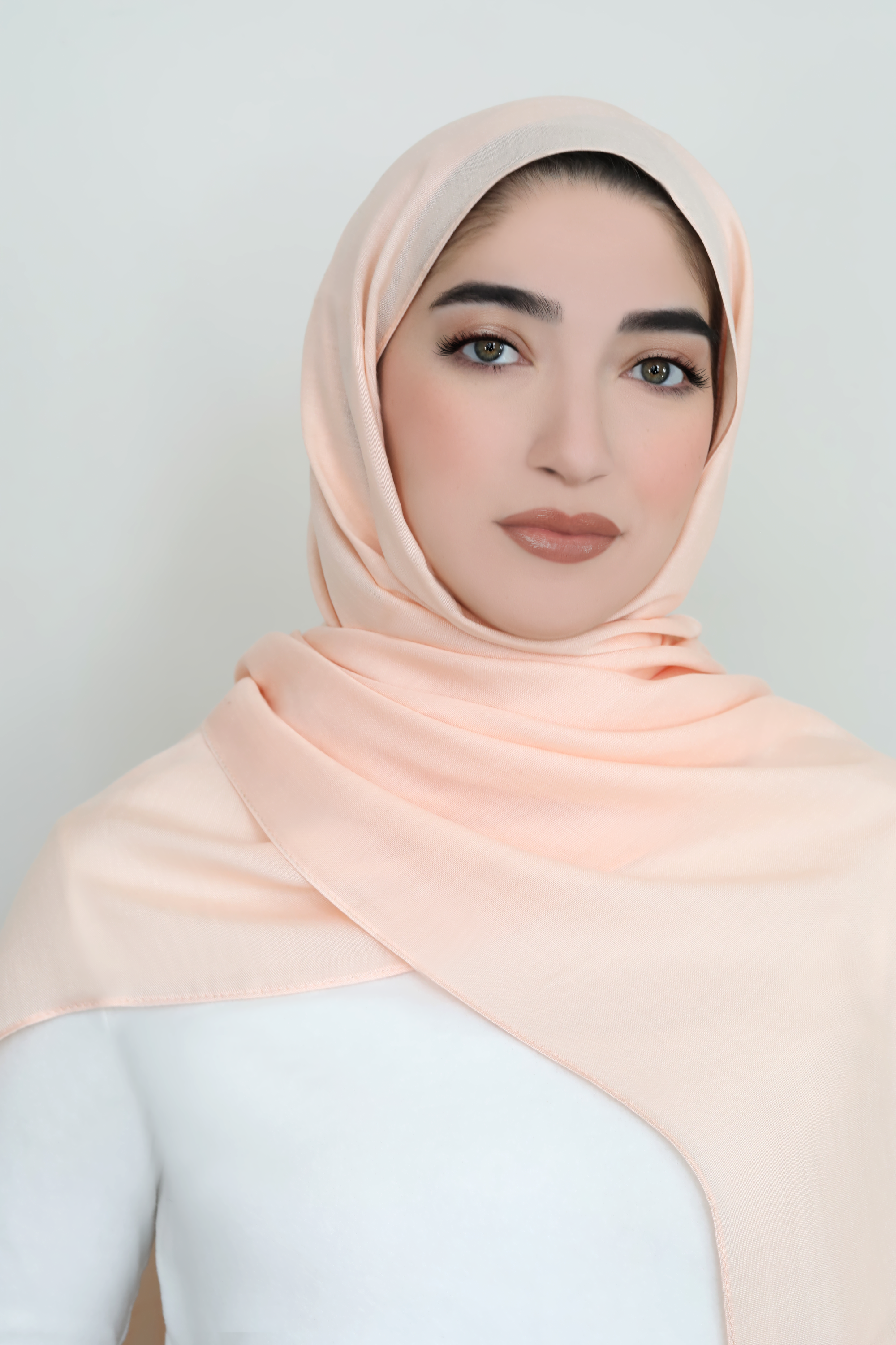 Essential Modal Hijab-Peach