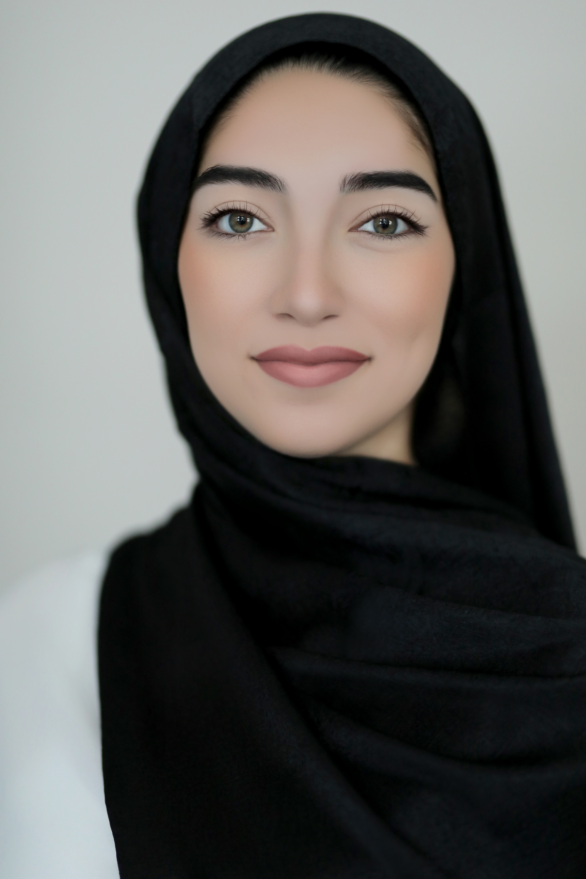 Metallic Crinkle Hijab-Black